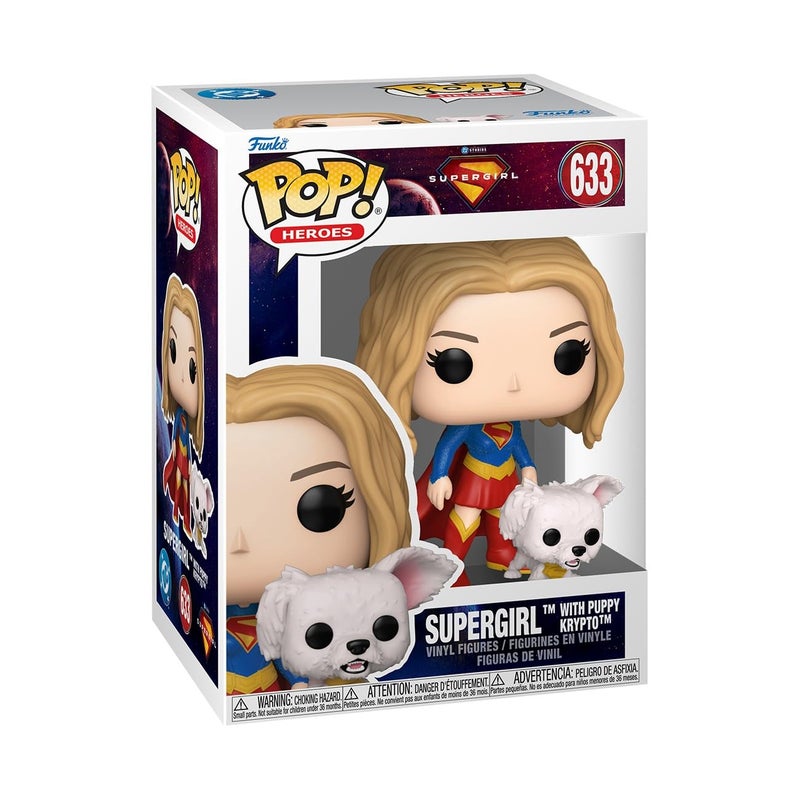 Funko Pop! & Buddy: Supergirl - Supergirl w/Krypto - Image 1