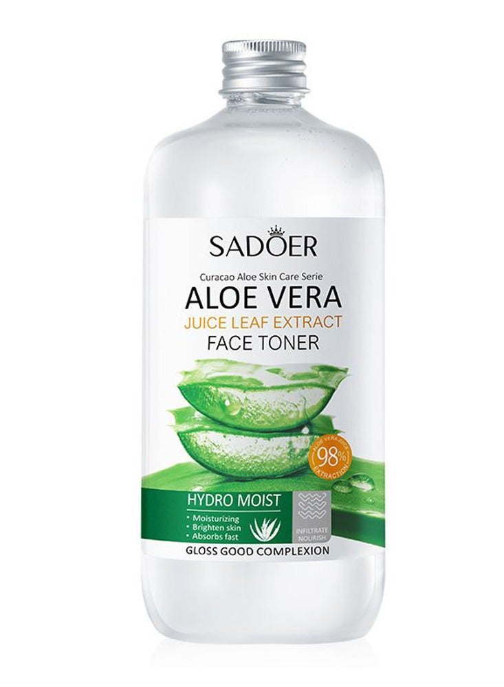 SADOER Tightens Toner Aloe Vera Face Refreshing Moisturizing 500ml - Image 1