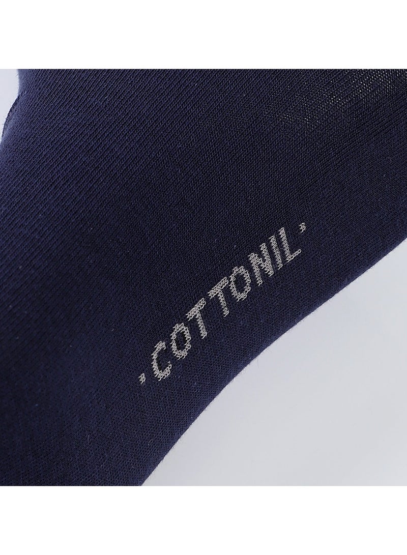 COTTONIL Pack of 3 Cotton Casual Dress Classic Socks for Men - Image 3