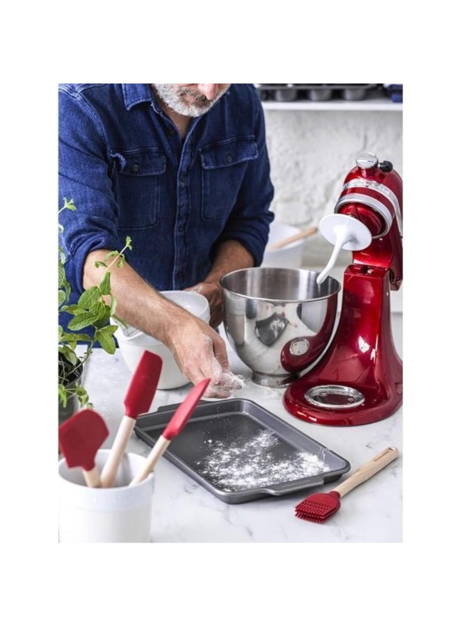 KitchenAid Nonstick Aluminized Steel Cookie Sheet Grey 33 x 22.5cm CC003300-001 - Image 4