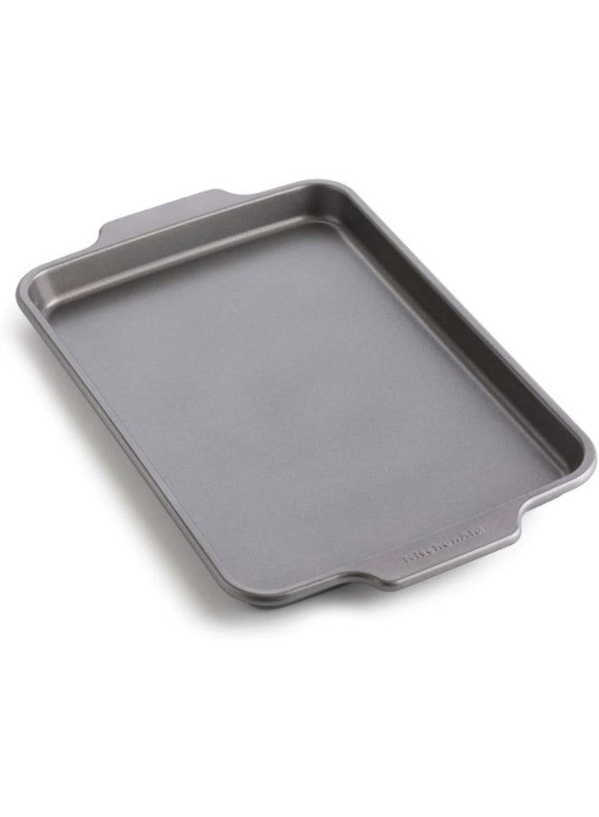 KitchenAid Nonstick Aluminized Steel Cookie Sheet Grey 33 x 22.5cm CC003300-001 - Image 2