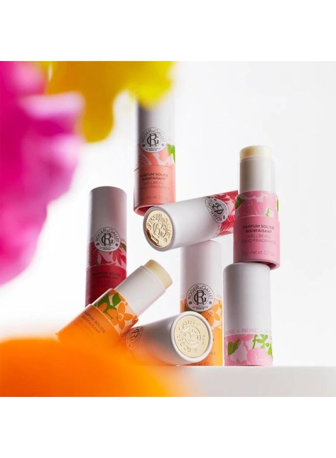 ROGER & GALLET Roger&Gallet Wellbeing Solid Fragrance Rose Naturally Relaxing 5g - Image 2