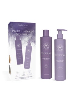 Organic Beauty Natural Bright + Balanced Purple Toning Shampoo + Conditioner Value Duo ; Nontoxic Crueltyfree Haircare (10 Fl Oz ; 295 Ml) - pzsku/ZACFF3174178E76536F24Z/45/_/1696662629/fc5cfd9b-ad86-462c-8c5d-17afb2c23f0c