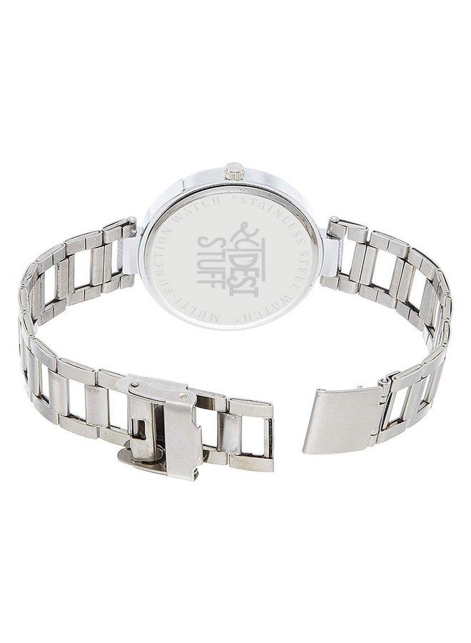 SWADESI STUFF Black Dial Watch For Women & Girls - Analogue, Stainless Steel - Image 3