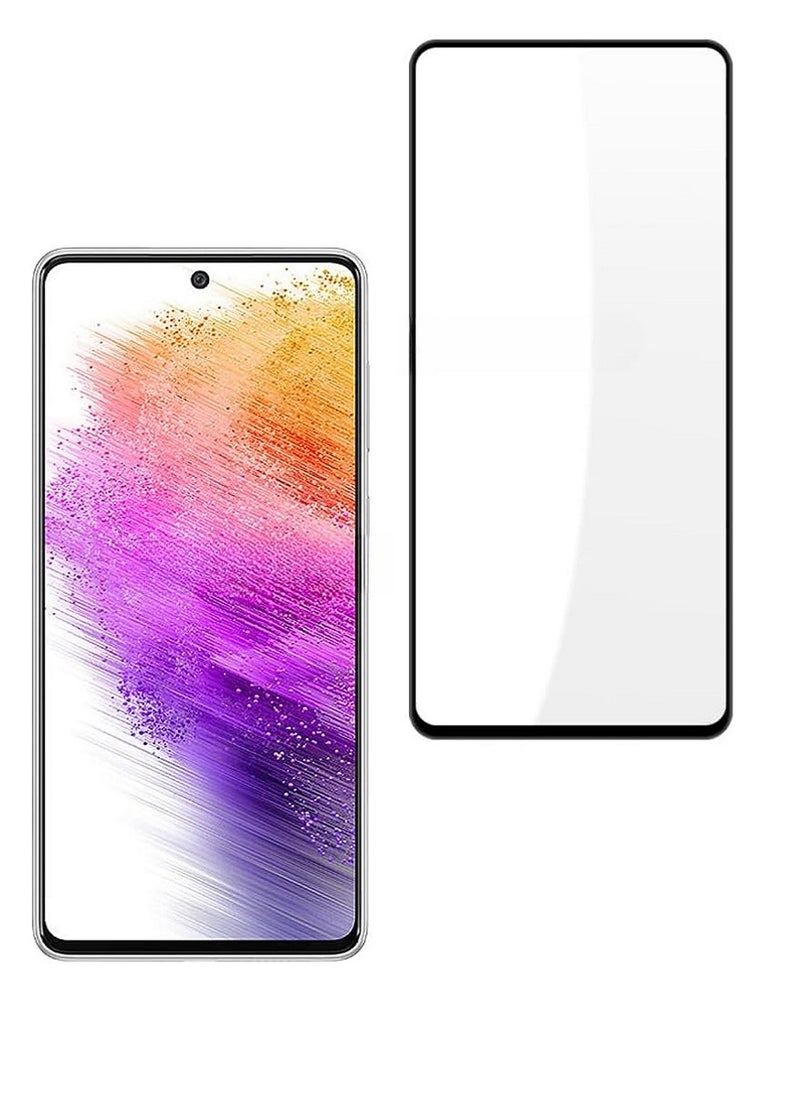 Super Tempered Glass Screen Protector 5D Designed For Samsung Galaxy A74 Full Glue Edge to Edge Full Screen Coverage And Bubble Free - Image 1