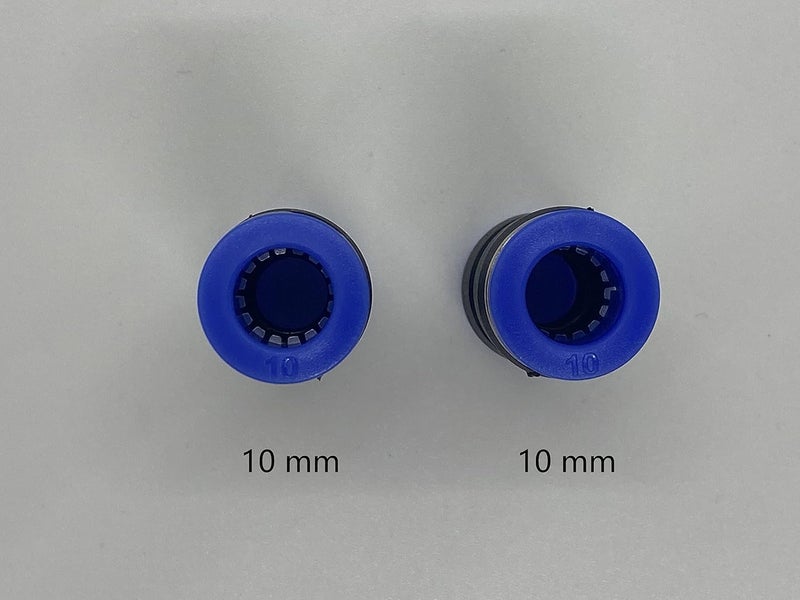 ROZESAZZ zjxed 10mm OD x 10mm OD Pneumatic quick Connector Push to Connect fittings Straight pneumatic push to connect fitting (Pack of 10) - Image 2