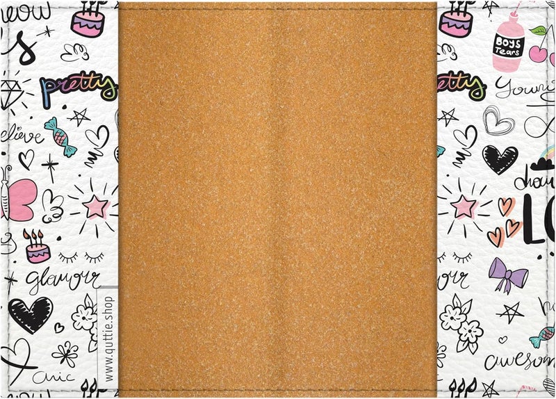 Quttie Passport Cover for Kids, Women and Men, Cute Travel Passport Holder (Paris Pattern) - Image 4