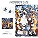 Qiuenisray Wooden Puzzles for Adults Christmas Elk Jigsaw Puzzles 200 Piece FSC Certified Tree Decor Unique Animal Shaped Puzzles Beautiful Gifts for Family Game 112x112 in - Image 4