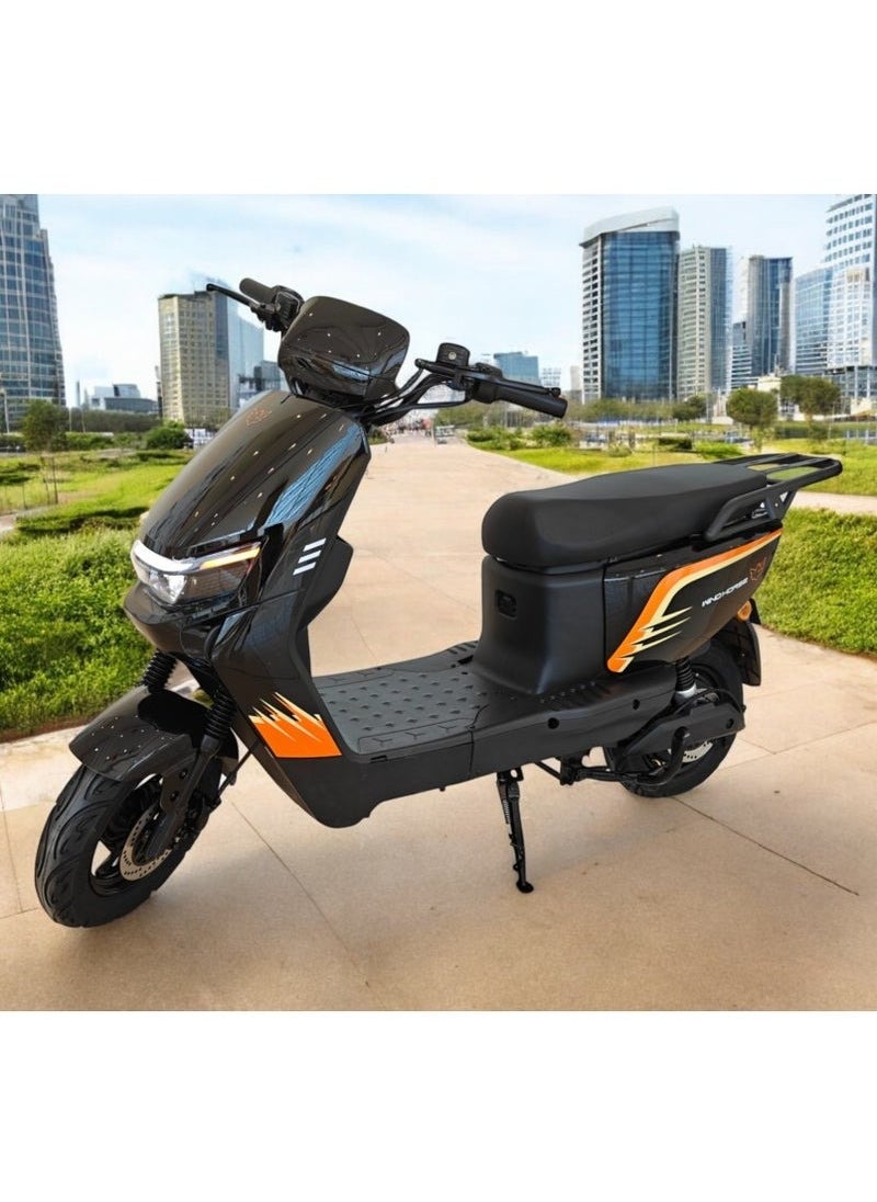 Windhorse Electric Scooter with 1500W Motor| 60V 20Ah Batter| 60km/h Max Speed| 50km Range| Carbon Alloy Frame| Remote Lock| Under-Seat Storage| 14-Inch Tires| Disc Brakes| 3-Speed Modes  - Image 1