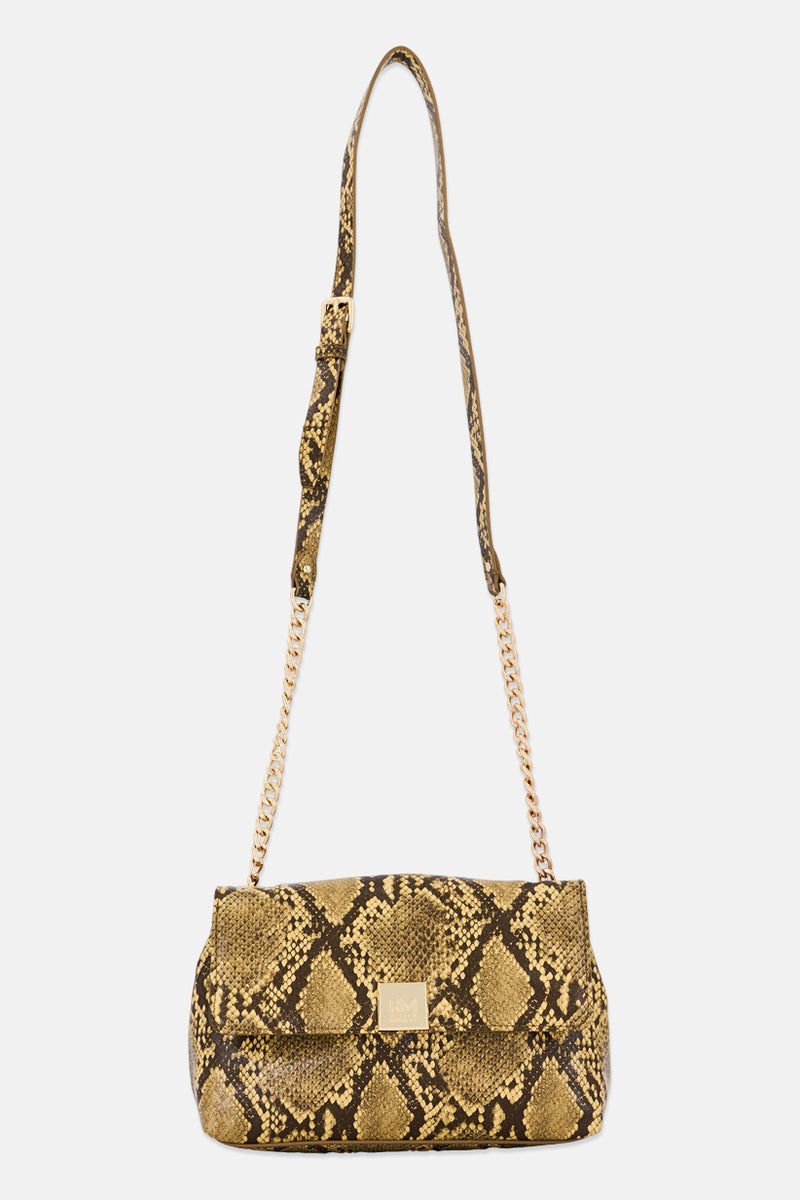 Rebecca Minkoff حقيبة كتف نسائية بشعار العلامة التجارية، متعددة الألوان - Image 1