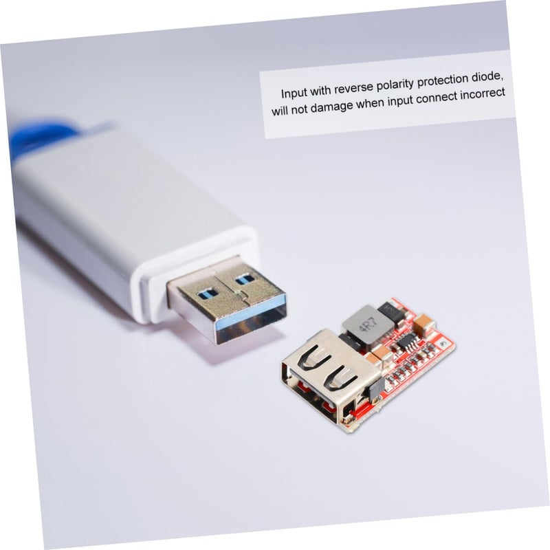 5V 3A USB Step Down Power Module 6-24V to 5V DC Converter 5PCS for Charging Electronics - Image 5