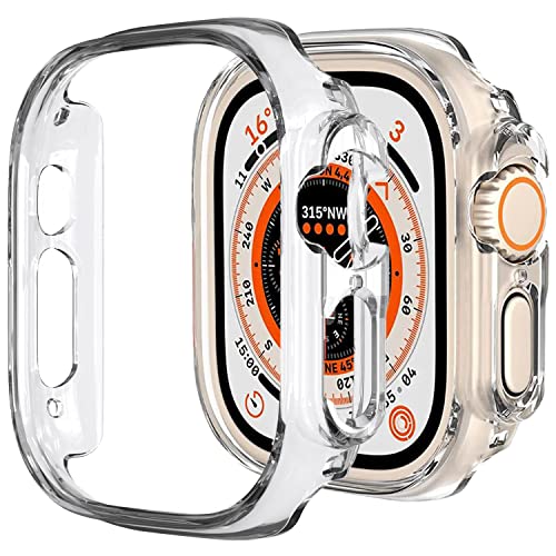 Yrzper Compatible with Apple Watch Ultra 3/2/1 49mm Hard PC Case Cover - Impact Resistant, Shockproof, All-Around Edge Protective Bumper Cover (6pack) - Image 2