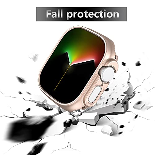 Yrzper Compatible with Apple Watch Ultra 3/2/1 49mm Hard PC Case Cover - Impact Resistant, Shockproof, All-Around Edge Protective Bumper Cover (6pack) - Image 3