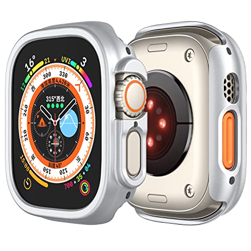 Yrzper Compatible with Apple Watch Ultra 3/2/1 49mm Hard PC Case Cover - Impact Resistant, Shockproof, All-Around Edge Protective Bumper Cover (6pack) - Image 4
