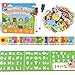 Coogam Magnetic Letters and Numbers 36 Animal Fruit Fridge Magnets Uppercase Lowercase Alphabet Number Matching Game Educational Spelling Learning Flashcards Toy Gift for 3 4 5 Years Old Kids - Image 3