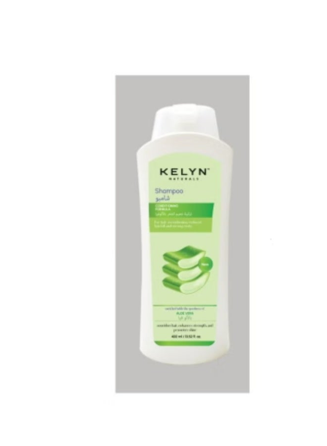 KELYN NATURALS ALOE VERA SHAMPOO FOR HAIR STRENTHENING AND STRONG ROOTS - 400ML