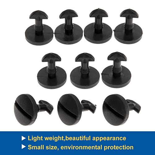 Mtsooning 10PCS Rear Bumper Tow Cover Clips, Universal Plastic Fender Retainer Bottom Shield Fastener Replacement for Land Rover Sport - Image 5