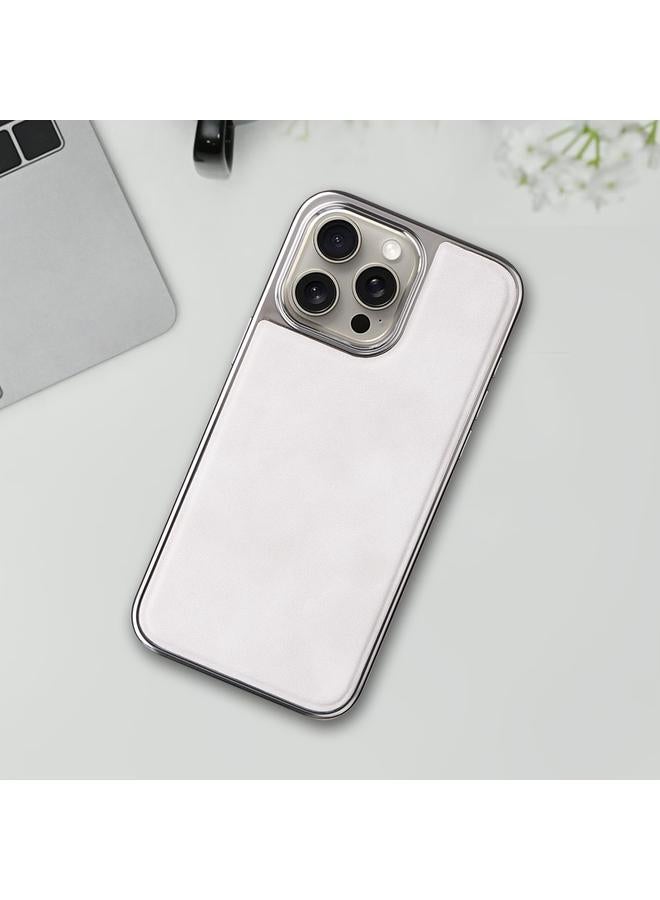 اس-توب جراب لهاتف iPhone 15 Pro Max مطلي كهربائيًا من الجانبين من مادة البولي يوريثان الهجينة المصنوعة من مادة TPU MagSafe - Image 2