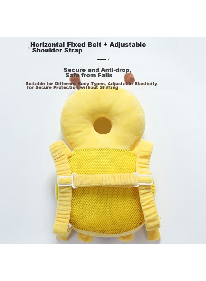 9i9 Baby Anti-fall Pillow, Head Protection Pad, Toddler Walking Headrest, Anti-collision Cushion, Children's Squeeze Call, Horizontal Strap, A226 - Image 3