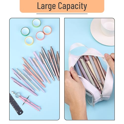 Mr. Pen- Clear Pencil Pouch, White, Clear Pencil Case, Pencil Bags, Clear Pouch - Image 5