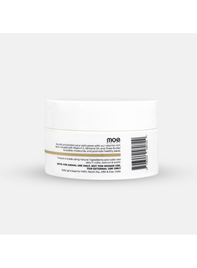 Moe Puppy Moe Puppy Natural Paw Balm for Dogs & Cats | Lick Safe Paw Balm for Cracked & Dry Paws and Nose | Heals, Repairs & Moisturizes Paws, Elbows & Dry itchy nose (30 g) (Pack of 1)  - Image 2