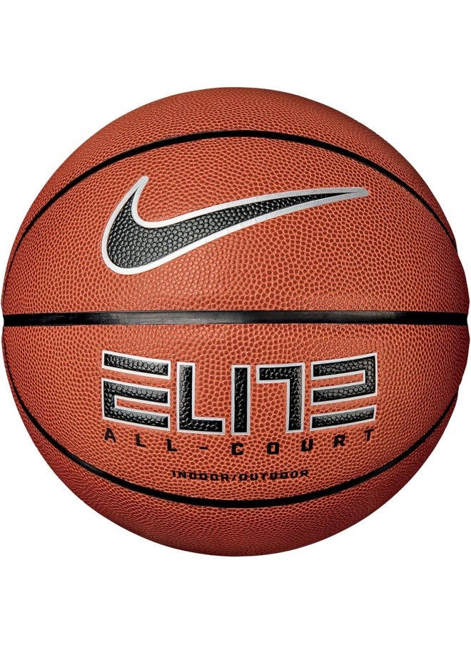 Nike Nike Elite All Court 8P 2.0 DEFLATED (Amber/Black/Metallic Silver/Black, Size : 5)  - Image 1