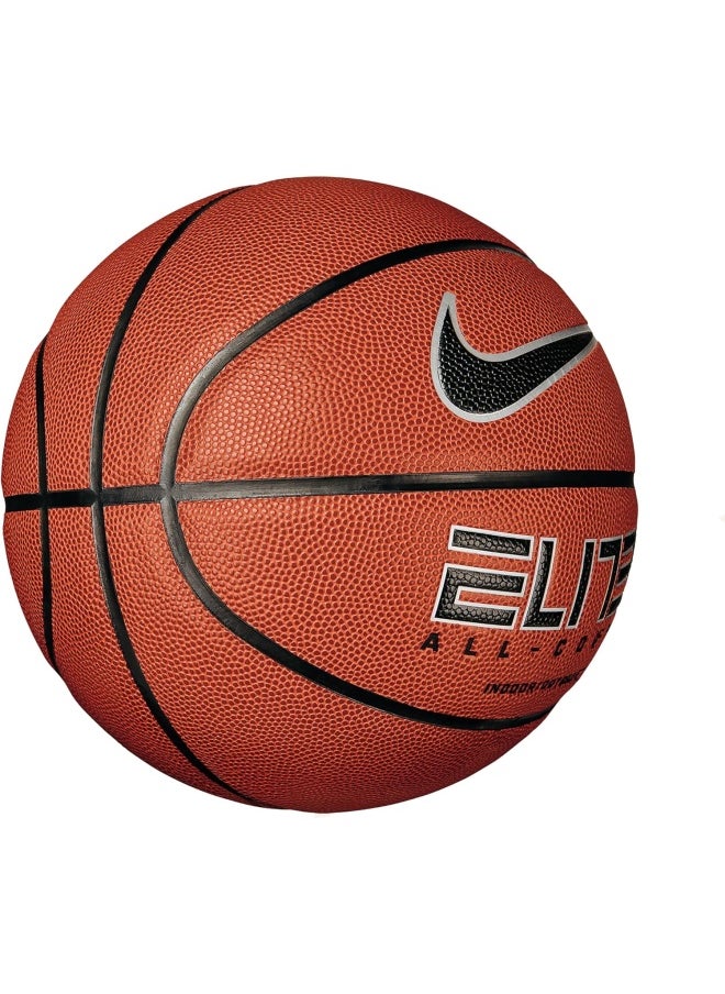 Nike Nike Elite All Court 8P 2.0 DEFLATED (Amber/Black/Metallic Silver/Black, Size : 5)  - Image 2