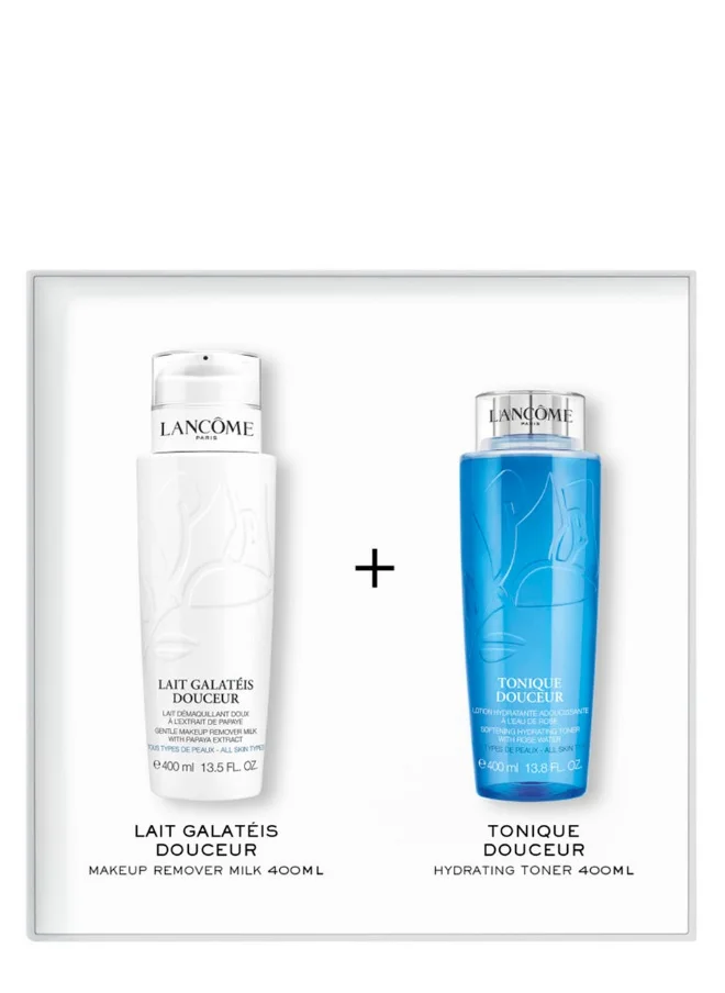LANCOME Douceur Cleansing Duo Set 400Ml