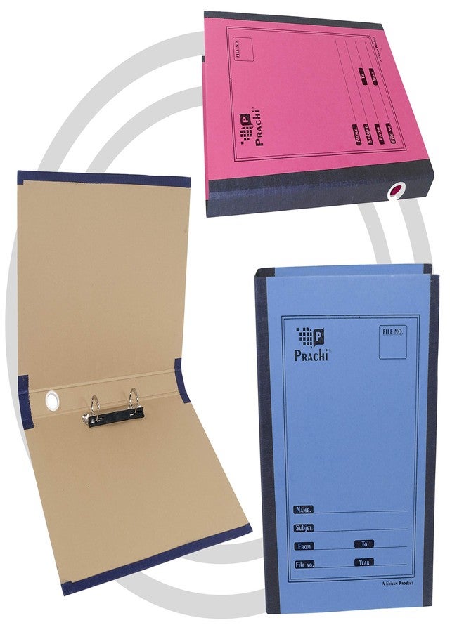 DAHSHA 12 Pack Spring Files A4 Size Paper Folder Cobra File Document Organizer Certificates Holder- Color May Vary (35 x 26 x 3.5 cm) - Image 5