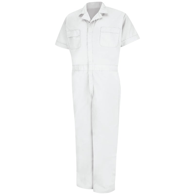 Red Kap بدلة عمل ريد كاب للرجال مع overall و coveralls، أبيض، كبير جداً US - Image 5