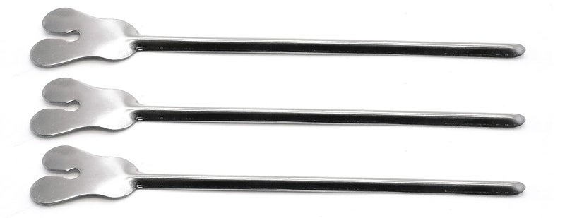 SUPERIOR INSTRUMENTS 3 Pcs Superior Grooved Director with Probe tip and Tongue Tie 5" Dental Instruments - Image 2