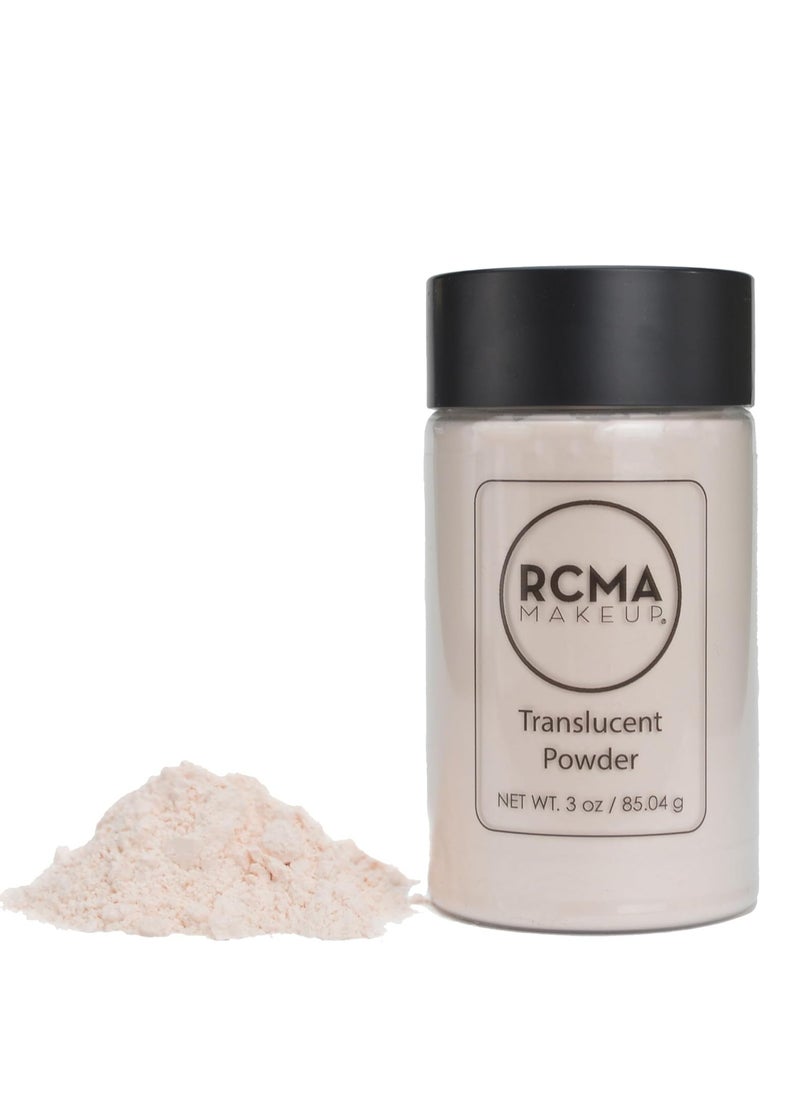 RCMA MAKEUP - Experience Flawless Makeup Setting with RCMA Translucent Powder - 85.04g, A Versatile and Lightweight Formula for Aa Seamless Finish. - Image 1