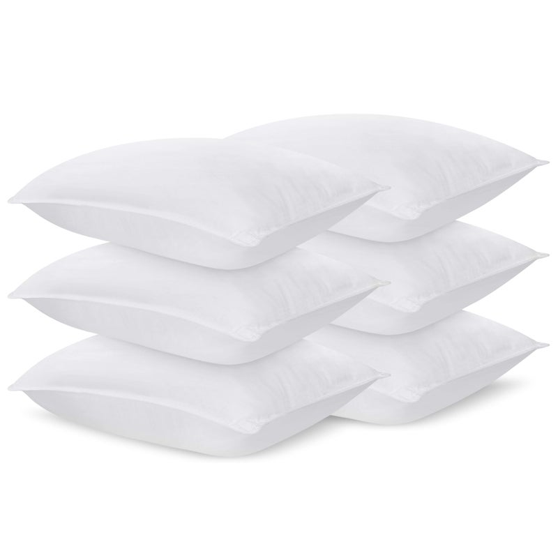 Utopia Bedding Pillows 2 Pack UK Standard White Hotel Quality Luxury Bed Pillow for Back Stomach or Side Sleepers