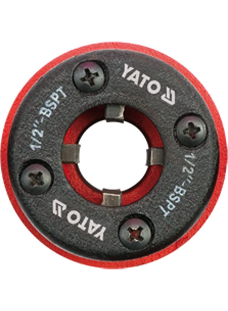 YATO Spare Head 1/2" For Ratchet Die Stocks Color Box YT-2918