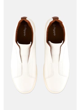 Algspar Men Slip On Casual Shoes, White  - Image 3