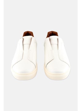 Algspar Men Slip On Casual Shoes, White  - Image 4