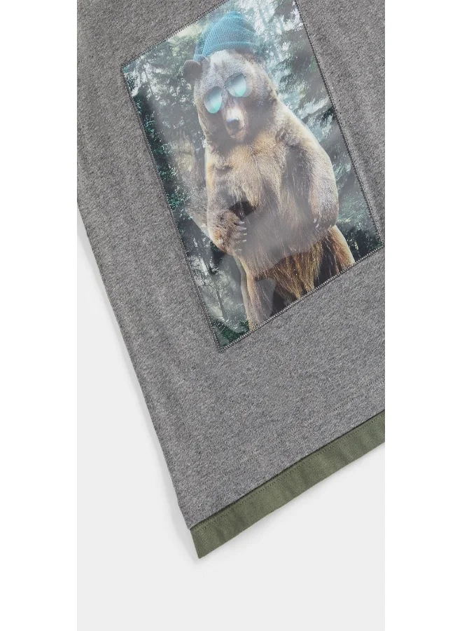 mothercare Bear Double Layer T Shirt