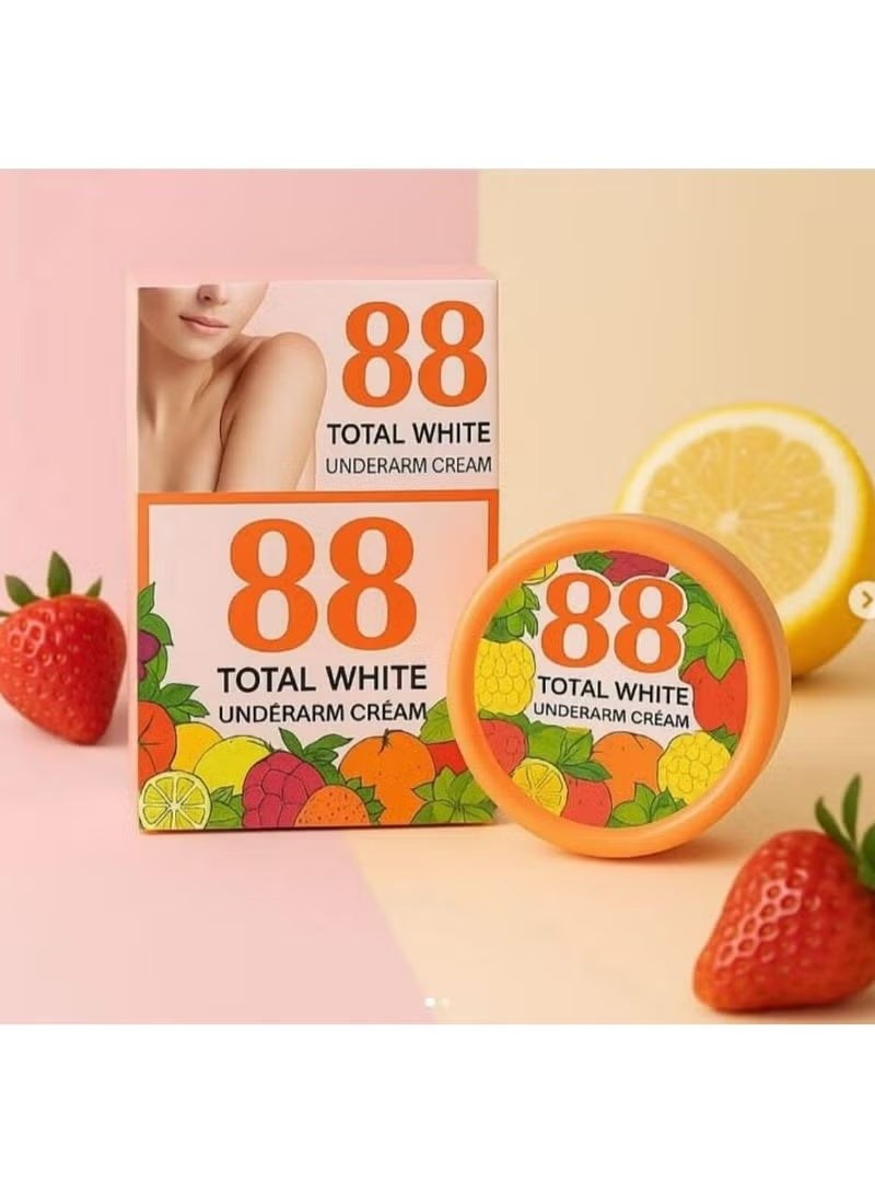 88 Total White Total White Underarm Brightening Cream – 35 g - Image 3