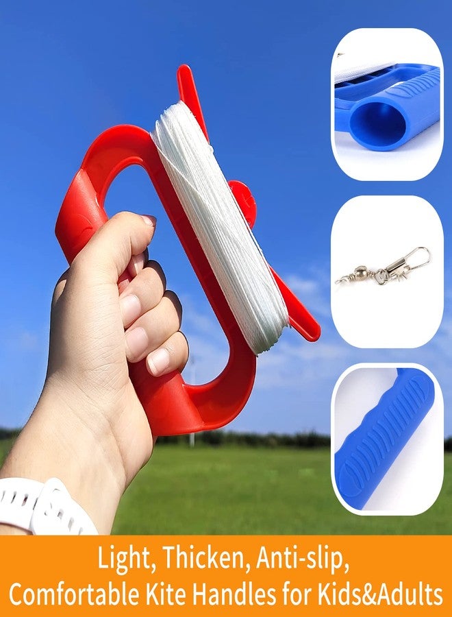 Simxkai Kite String with Handle for Kids, Line Spool for Kids & Adults,50lb×360ft Thread of Each Reel(3 Pack) - Image 3