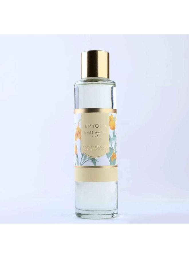Pan Home Euphoria White Amber Lily Fragrance Oil 250ml-Yellow - Image 2