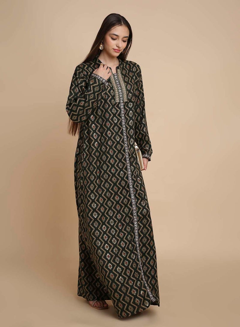 HANA & SARA Traditional Premium Quality Arabic Jalabiya with Modern Elegant Design - Image 4