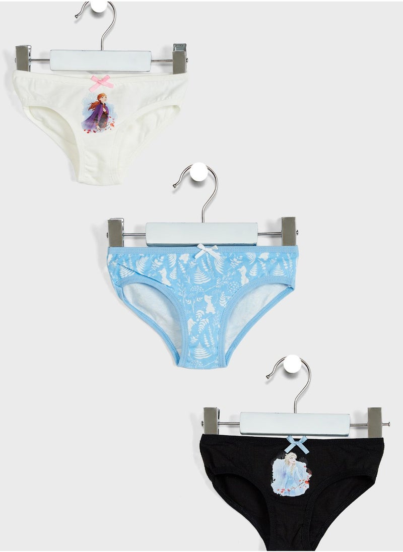 Disney - Kids 3 Pack Frozen Briefs - Image 1