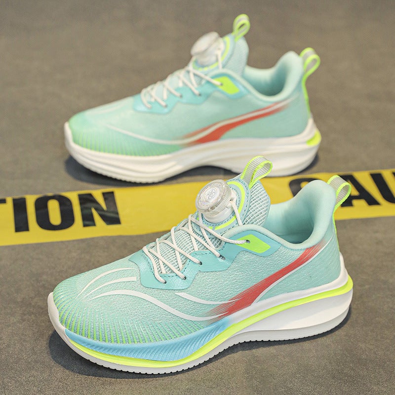 Mesh Sneakers Lightweight Flexible Sole Walking Shoes For Kids Indoor And Outdoor Activities - Image 1