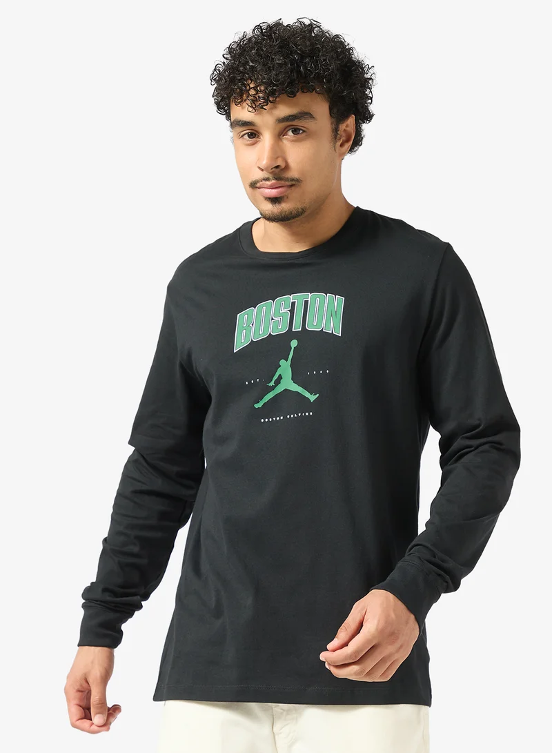 Nba Boston Celtics Jordan Long Sleeve T-Shirt