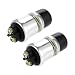 Ohleats 2 PCS Push Button Momentary Starter Switch 12V24V Horn Engine Start Switch Replacement Waterproof Momentary Switch Starter for Truck Tractor Marine Boat Car Accessories Black - Image 2