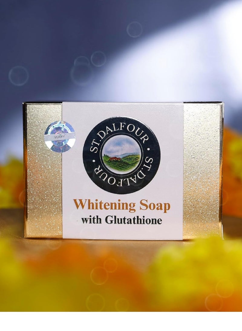 إس تي دالفور صابون التبييض من سانت دالفور مع الجلوتاثيون 1 × 135 جرام لبشرة مشرقة وموحدة - Image 2