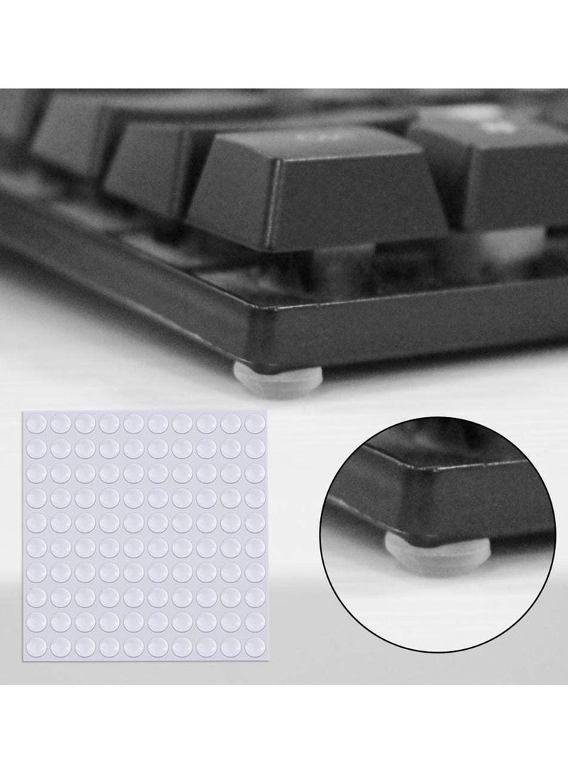 Clear Rubber Feet Bumper Pads Clear Adhesive Bumper Pads Self Stick Bumpers Door Buffer Pads Noise Dampening for Cupboard Drawers Glass Tops Picture Frames 200Pcs - Image 4