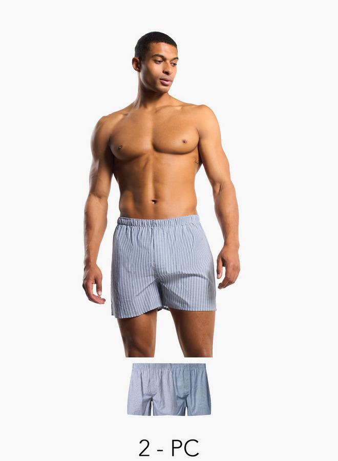 Splash FAV Men Printed Cotton Boxers - Pack of 2 - Image 1