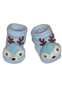 Royal Baby Anti Slip Dear Slip-Ons With Bell  - Image 3