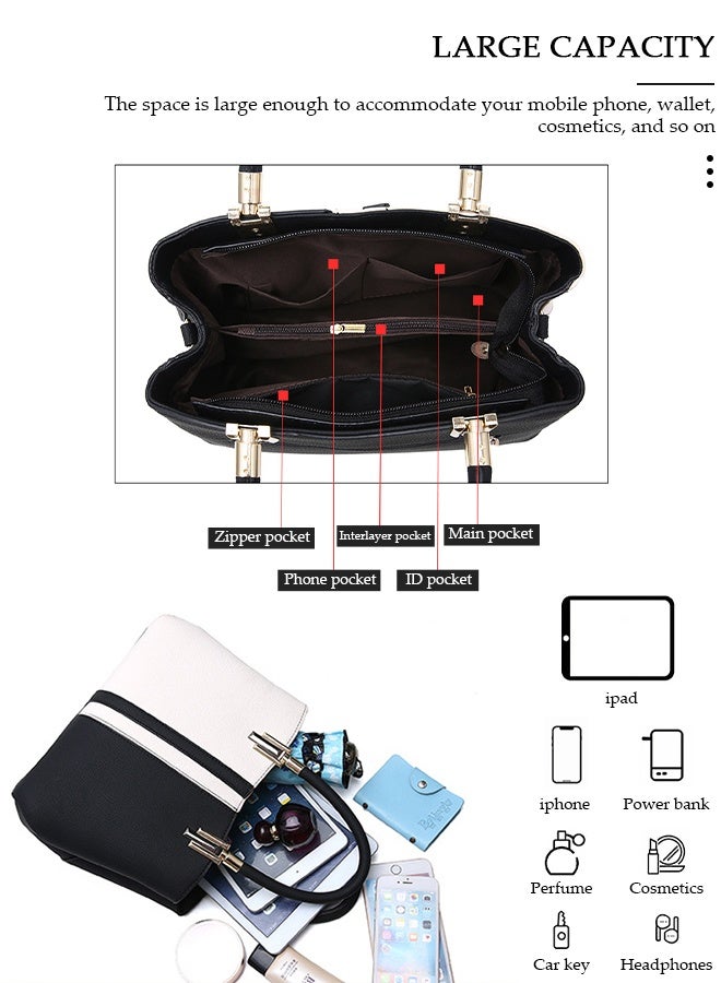 DUNISO حقائب يد وحقائب يد نسائية أنيقة، حقيبة كتف للسيدات، حقيبة كتف رسول، حقيبة كروس للسيدات - Image 3